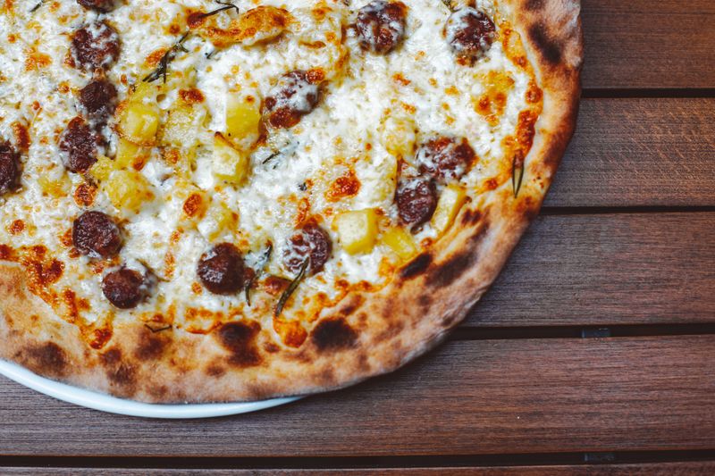 Spicy Hot Sausage Pan Pizza