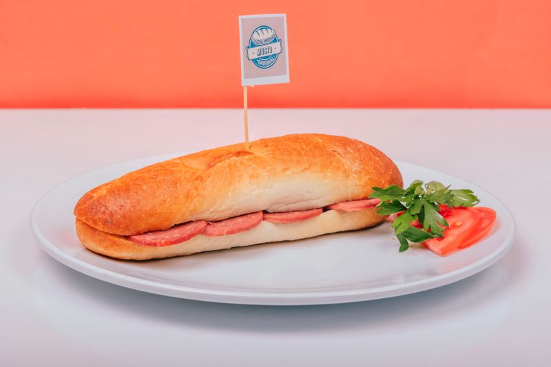 Meatball sub sandwich