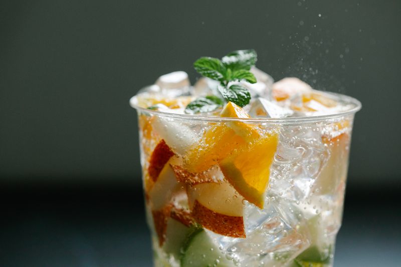 Fresh lemonade drink